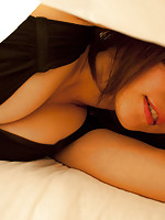 Neo Asian in very hot lingerie is bored and waits for some action